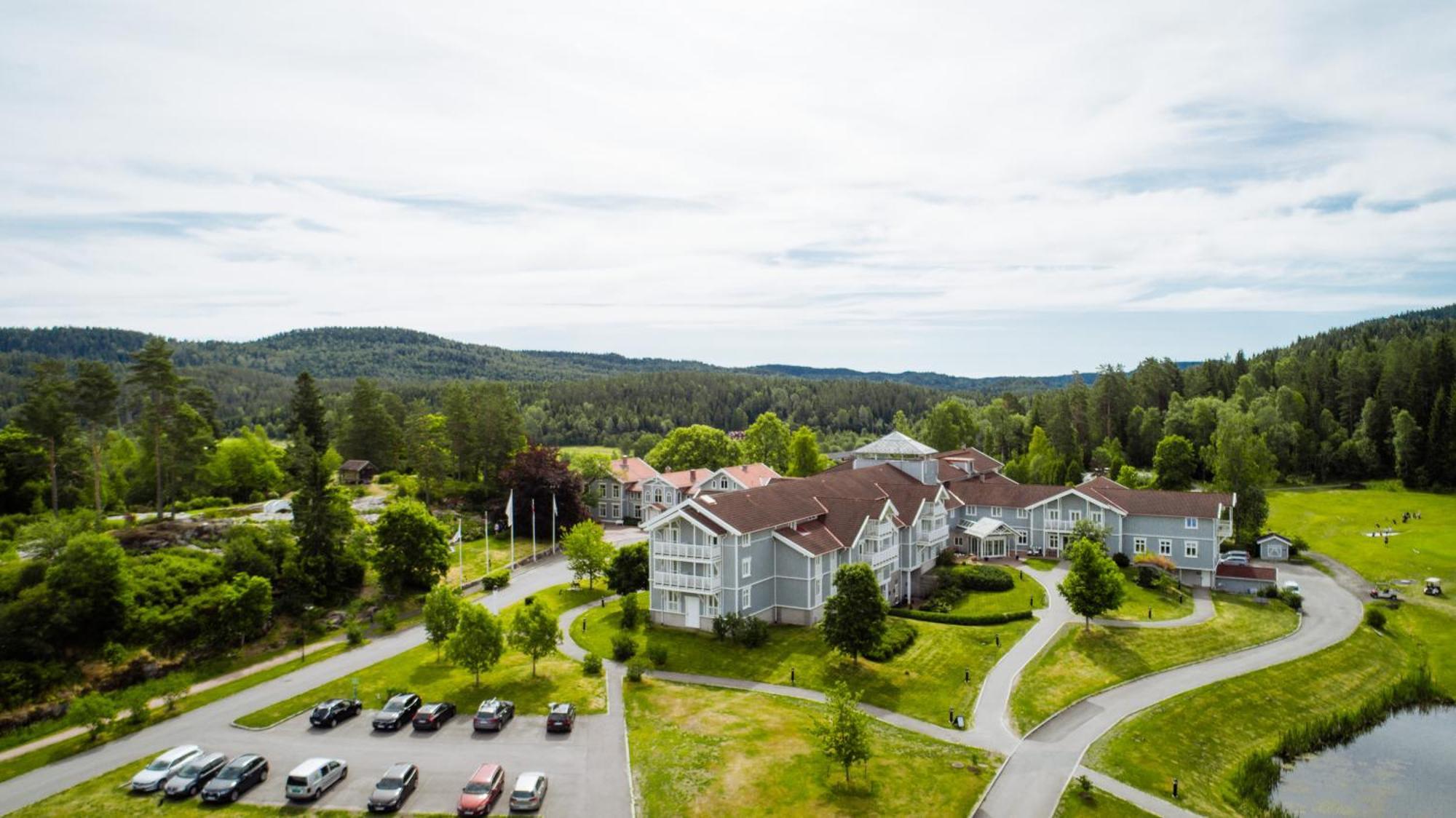 Losby Gods Manor Lorenskog Bagian luar foto