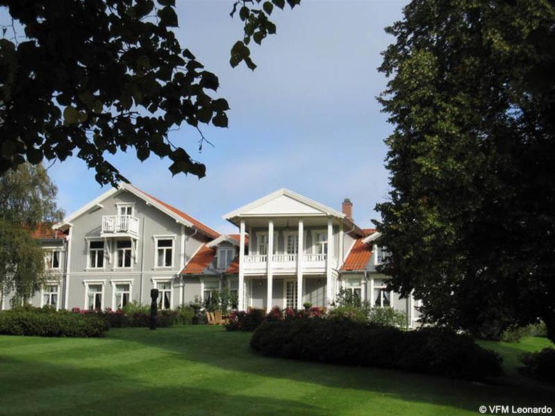 Losby Gods Manor Lorenskog Bagian luar foto